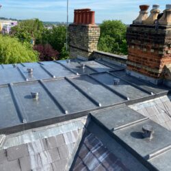 complete new lead roof replacement in n8